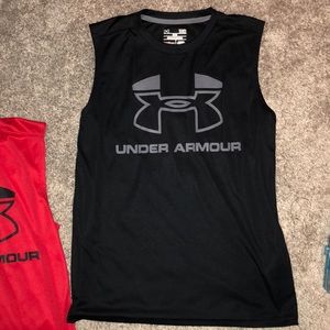 black under armour tank